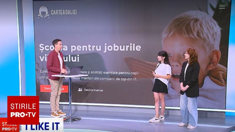 Sute de copii pot învăța gratuit programare și siguranță online la cursurile „Cartea Daliei”. Până când se fac înscrierile
