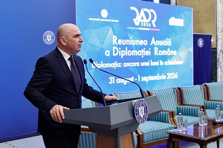 Rolul diplomației economice și al parteneriatelor strategice, subliniat de premierul interimar Ilie Bolojan