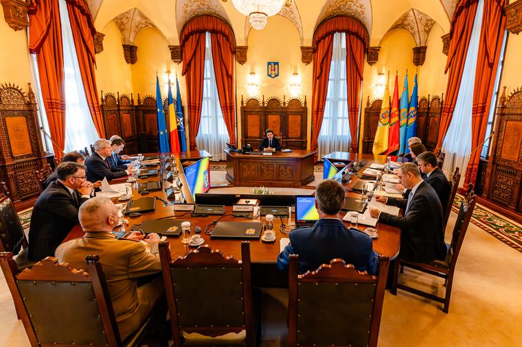 Nicușor Dan a convocat, luni, Consiliul Suprem de Apărare al Țării. Care sunt temele de pe agendă