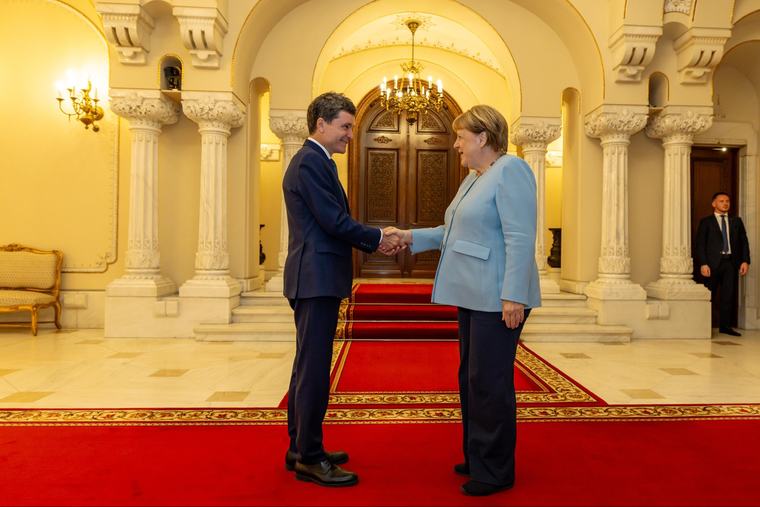Mesajul lui Nicușor Dan despre o Europă „mai unită”. Ce au discutat președintele și Angela Merkel la Cotroceni
