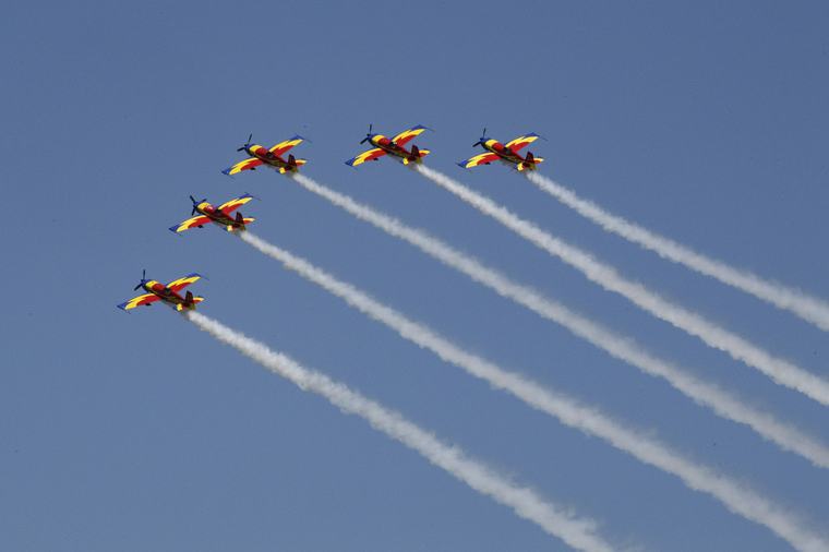 BIAS 2026. Maeștrii aerului fac spectacol pe cerul Capitalei: F-16, IAR-330 Puma, Spartan şi Hercules evoluează sâmbătă