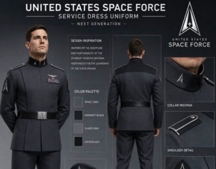 Scandal în SUA, după ce Trump a prezentat noile uniforme ale Forțelor Spațiale, care seamănă izbitor cu cele naziste