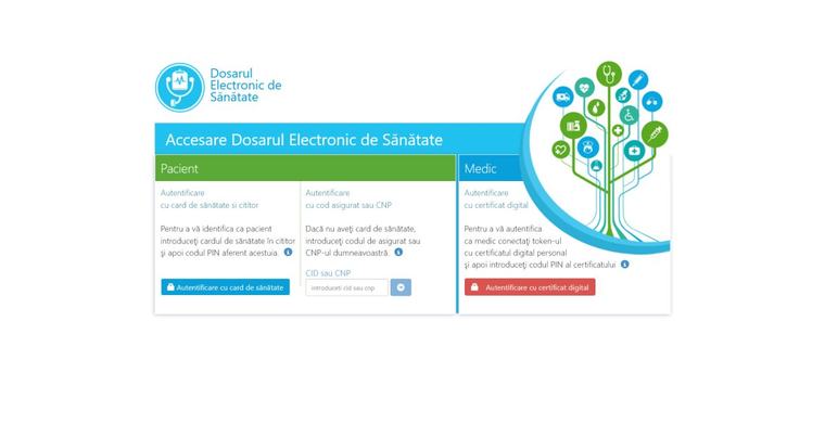 Pacienții își pot consulta istoricul medical în portalul „e-Sănătatea mea”