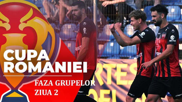 Cupa României, faza grupelor | Minerul Lupeni – UTA, primul meci al zilei, se dispută ACUM