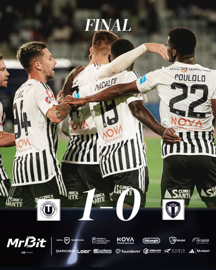 Cupa României: Debut cu victorie pentru echipele clujene