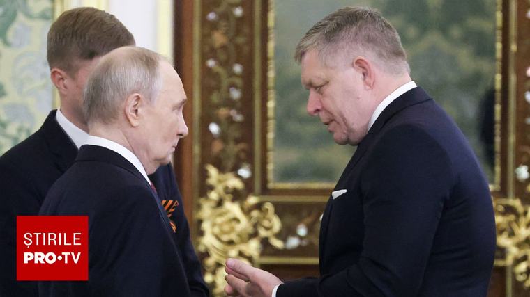 Declarație surprinzătoare din Guvernul Fico, considerat un apropiat al Kremlinului: „Vladimir Putin este criminal de război”