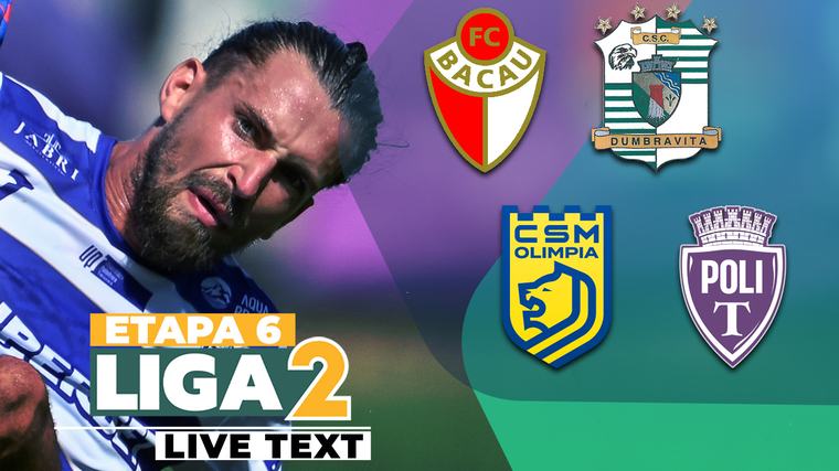FC Bacău – CSC Dumbrăvița se dispută ACUM. Moldovenii sunt neînvinși acasă, bănățenii n-au câștigat în deplasare