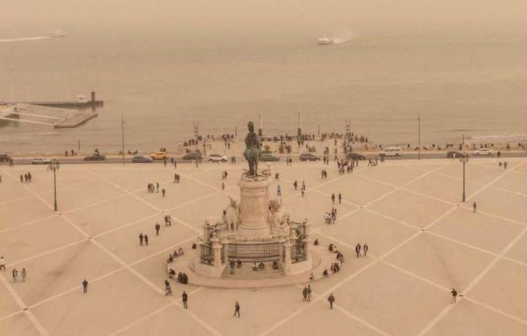 Un nor de praf saharian ajunge în Europa. Avertisment pentru populația vulnerabilă din Portugalia