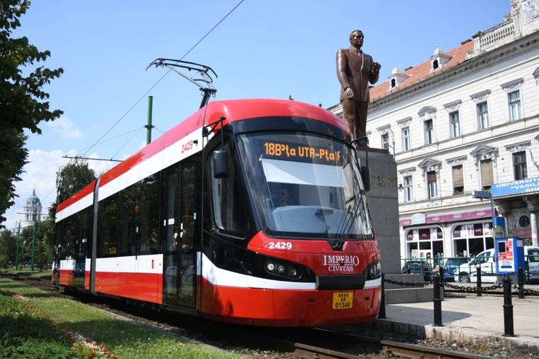 De la 1 august, orașul Arad are cel mai ieftin transport cu tramvaie și autobuze din țară